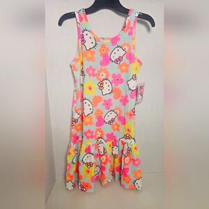 Hello Kitty Summer Dress Girls Lg(10-12)